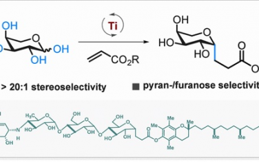 兰州大学JACS：糖的异头碳C-OH活化实现C-糖苷化