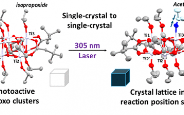 JACS：光激发Ti-oxo单晶的结构变化