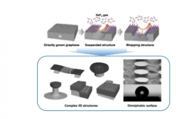 ACS Nano：用于制造3D微结构的超薄可变形石墨烯蚀刻掩模