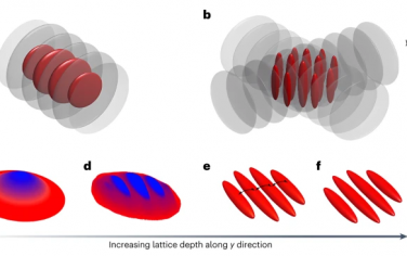 Nature Physics：强相互作用超冷玻色子中2D–1D交叉的观测