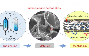 Nature Chem Engineer：表面碳皮肤实现丙烯-丙烷的高效率分离