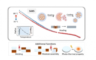 ACS Nano：通过热诱导的结构重组的响应式磁聚合物纳米复合材料