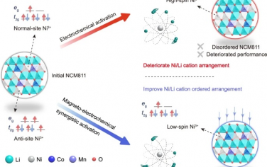 天津大学Nature Commun：磁场-电化学协同活化改善Li离子电池性能
