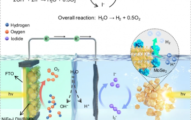 Domen教授等Nature Commun：开发产氢和产氧隔离的光催化分解水系统