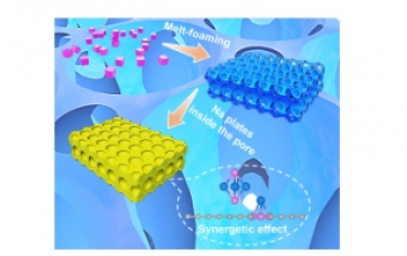利用 MOF 熔融发泡设计功能化碳泡沫，用于 100% 深度放电和超高容量钠金属阳极