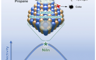 巩金龙Chem：非贵金属丙烷脱氢催化剂的微环境调控作用