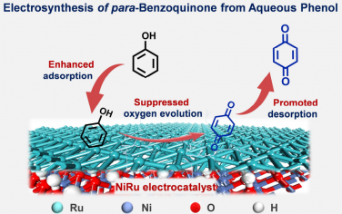 湖南大学王双印&华东师范关小红Angew：NiRu电催化苯酚氧化制备苯醌