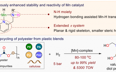 宁波材料技术与工程研究所Angew：开发新型pincer Mn催化剂实现塑料增值化