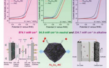 AEM：Cu纳米团簇加速Fe-N-C上氧还原的速率决定步骤