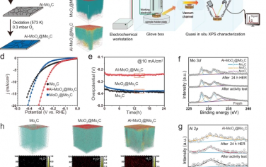 苏州纳米所Nature Commun：调节Mo2C的端基酸性增强碱性HER