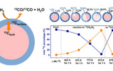 Angew：α-MoC在逆水煤气变换（RWGS）催化反应中的动态碳流动现象