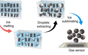 上海大学&华南师范大学JACS：冰融化合成空心碳球实现优异气体传感性能