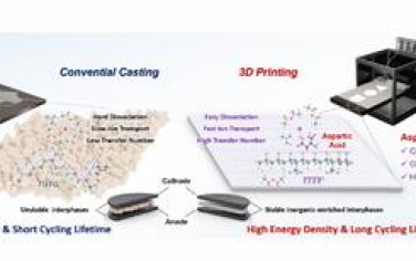 AFM：用于高能锂金属电池的3D打印两性分子增强固体聚合物电解质