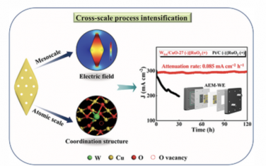 AEM：纺锤形CuO负载钨单原子催化剂增强电化学制氢