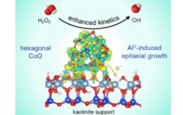 ACS Nano：矿物介导的 CoO 纳米粒子外延生长，用于高效电化学 H2O2 活化