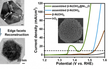 JACS：β-Ni(OH)2在OER反应中的原位结构变化