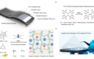 Nat Commun：有机无机共价离子网络使柔性显示器的一体化多功能涂层成为可能