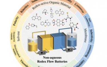 Chem. Soc. Rev.：非水电解质溶液中的有机氧化还原液流电池
