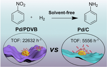 浙江大学JACS：聚合物担载Pd纳米粒子实现无溶剂催化加氢