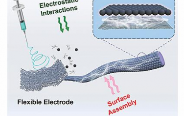 AFM：静电相互作用主导柔性锂离子电池硅基纳米球在碳纳米纤维上的表面组装