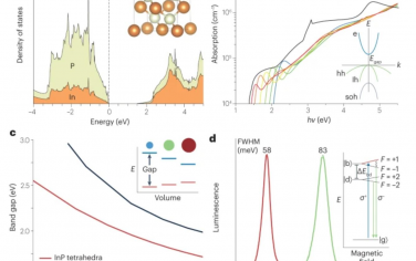 Nature Reviews Materials：用于可见光和近红外光子学的InP胶体量子点