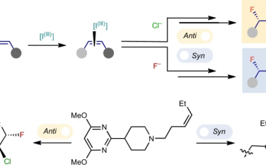 Nature Chem：烯烃立体选择氯氟化