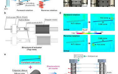Nat Commun：通过卷材弯曲实现连续高效的弹热空气冷却