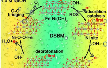 华东师范大学Angew：NiFe双位点OER机理