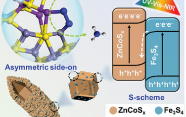 华东师范大学Adv Mater：ZnCoSx/Fe3S4 S-scheme异质结吸收NIR促进光催化合成氨