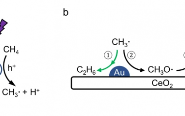 唐军旺院士Nature Commun：Au-CeO2光子-声子协同甲烷氧化制备C2+